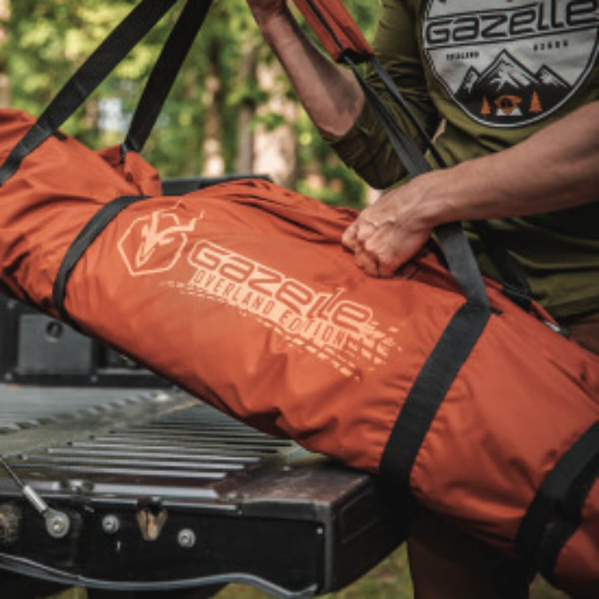 Gazelle Tent T4 Overland Edition Sunset Orange
