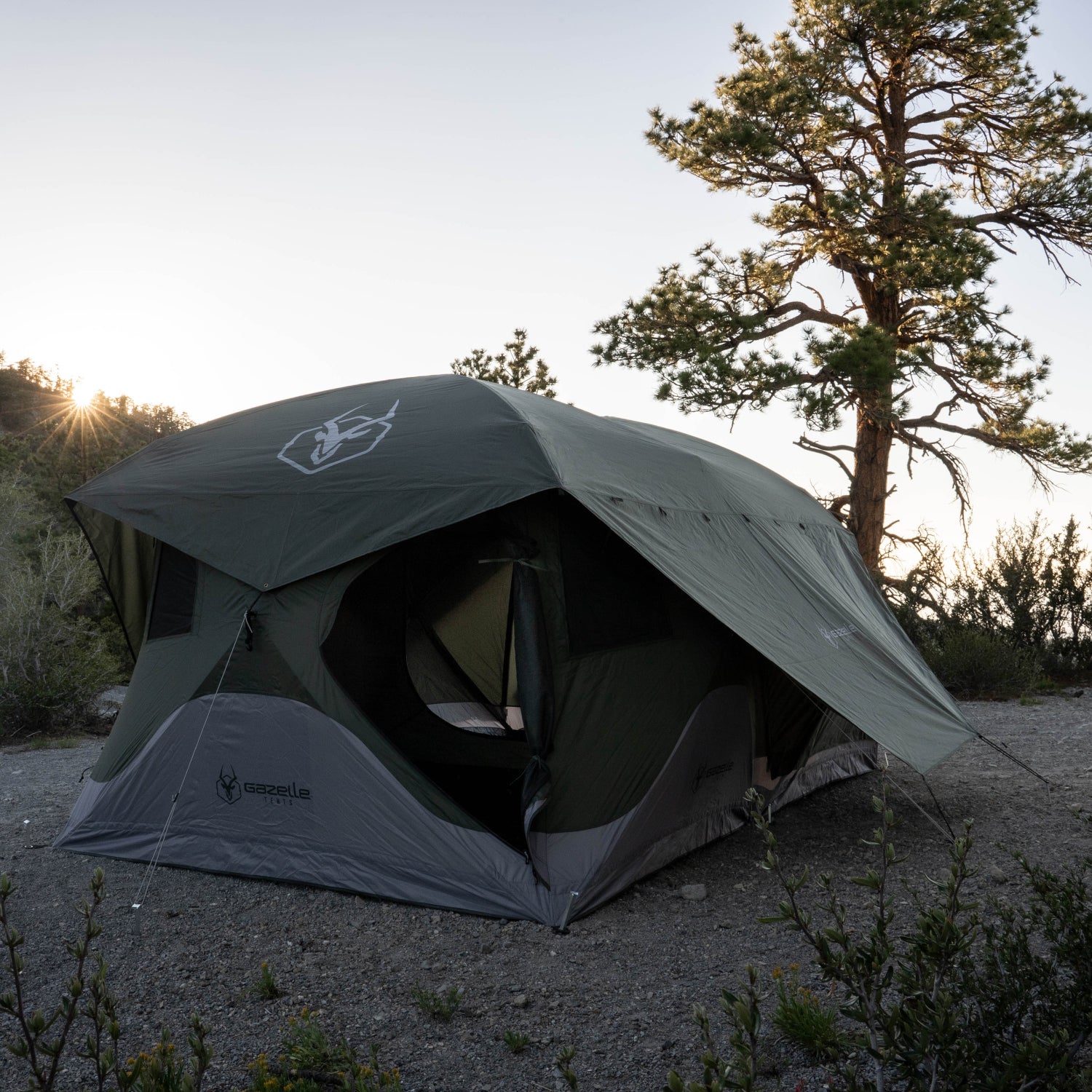 Tent Gazelle T4 Tandem Alpine Green