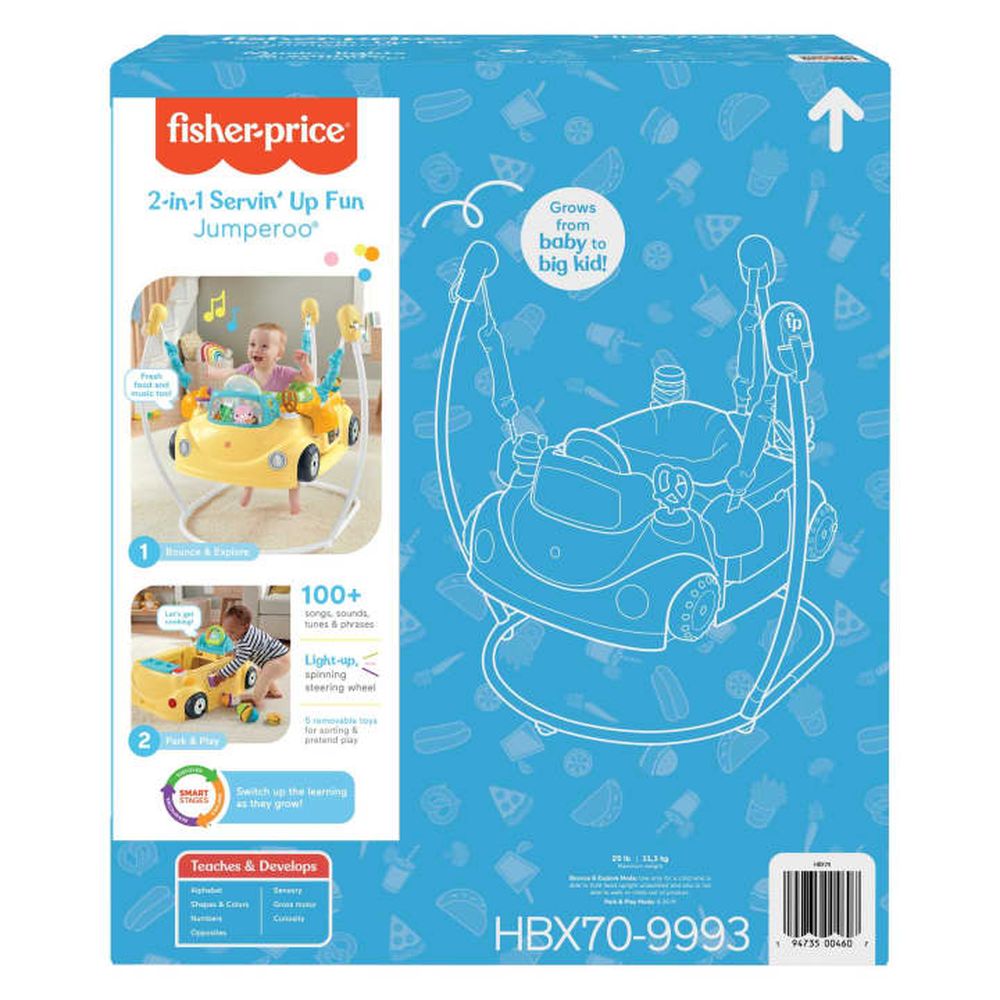 Fisher Price Sweet Ride Jumperoo - Foodtruck