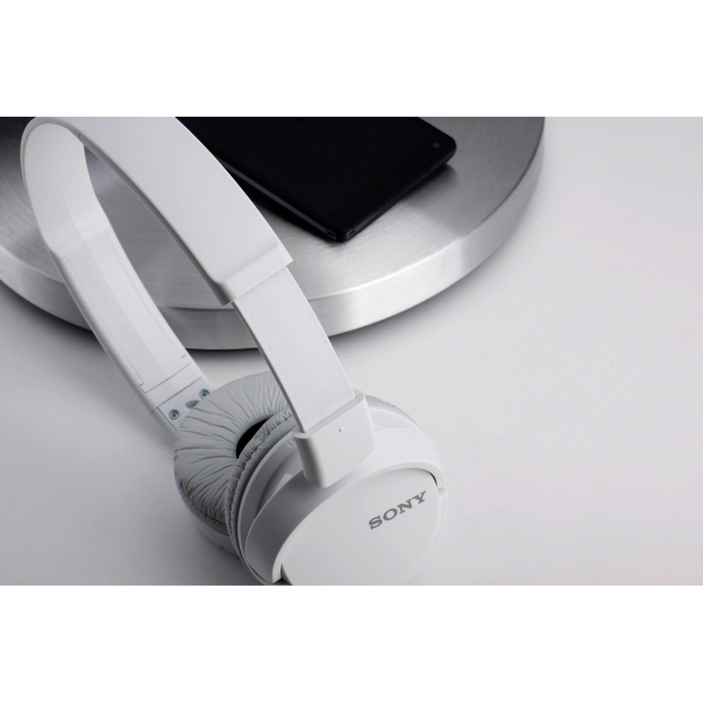 Sony headphone with microphone, white
