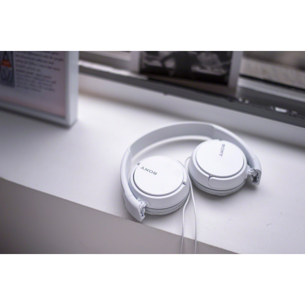 Sony headphone with microphone, white