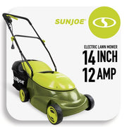 Sun Joe 14-inch 12 Amp Corded Electric Walk-Behind Lawn Mower