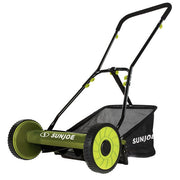 Sun Joe Manual Reel Mower W/Catcher 16 In.