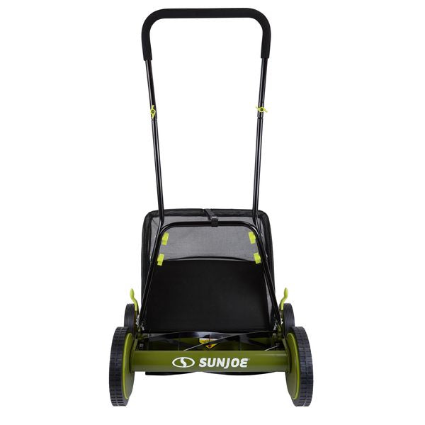 Sun Joe Manual Reel Mower W/Catcher 18 In.