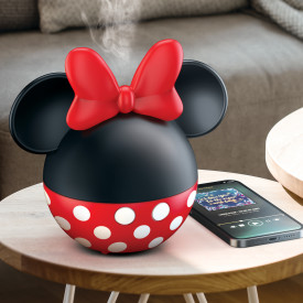 Disney Minnie Mouse Ultrasonic Aroma Diffuser w/ Bluetooth Speaker