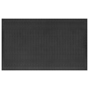 3'x 5' Heavy Duty Rubber Mat with Raised Capsule Texture