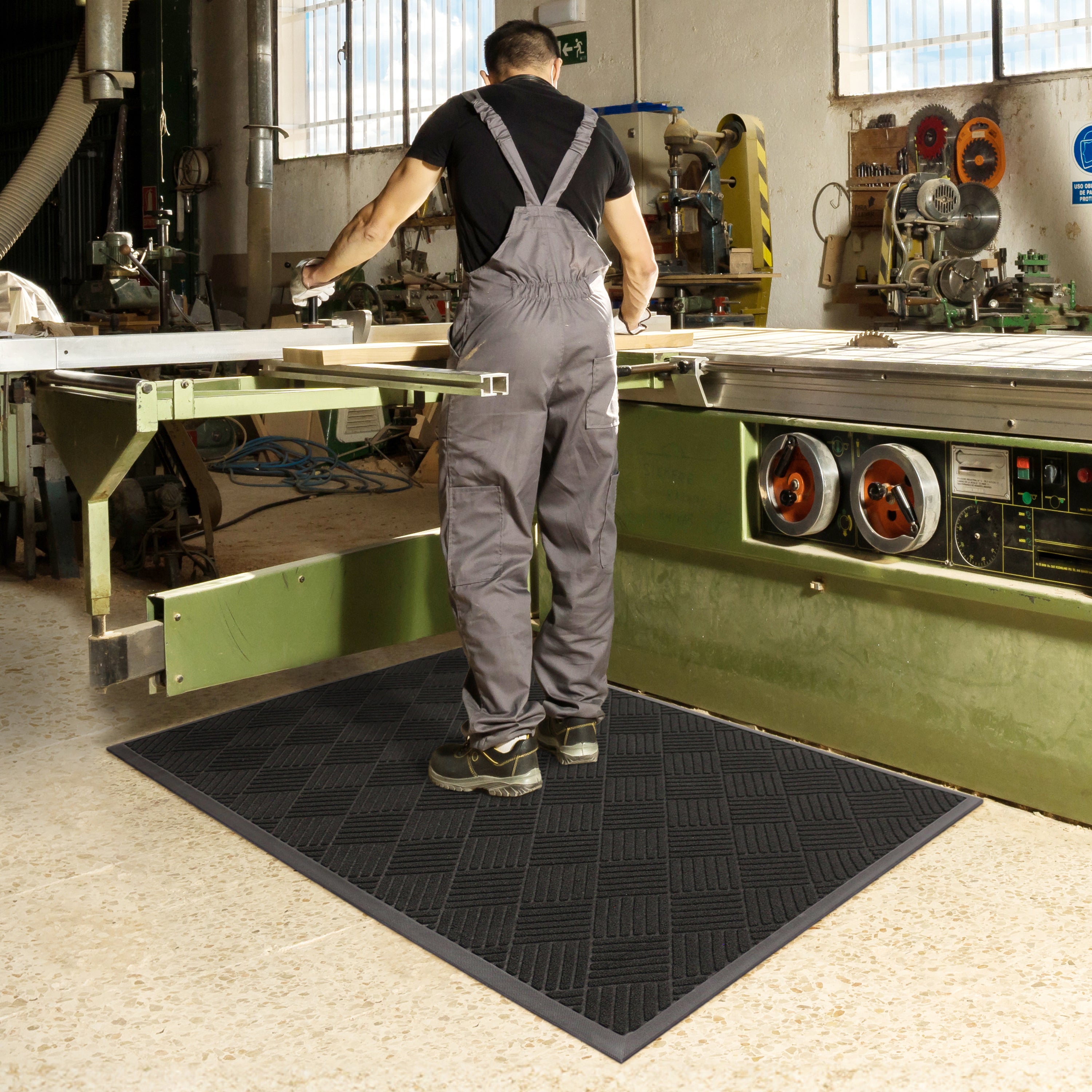 Multy Home 3'x5' Hunter Parquet Black