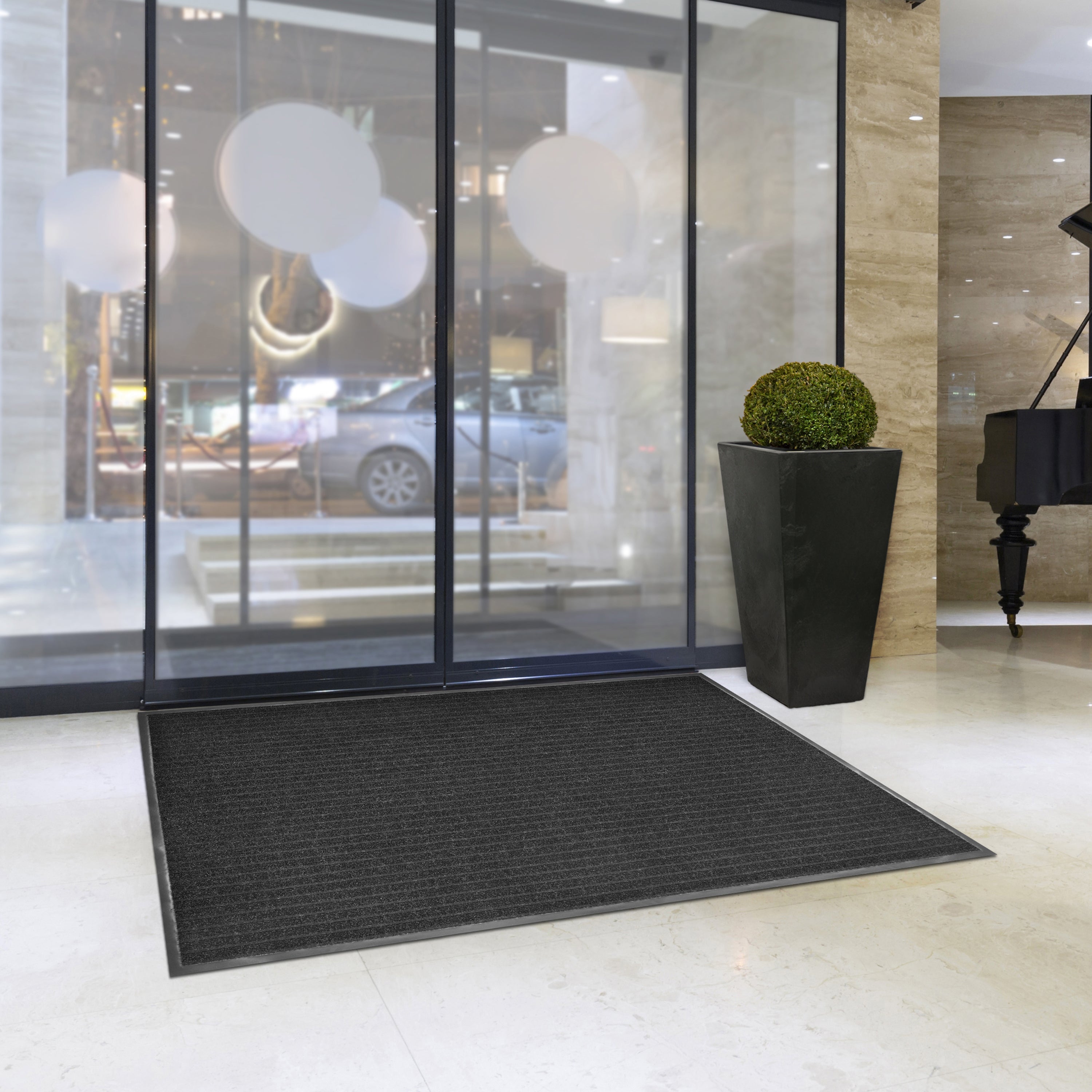 3 ft x 5 ft Atlas 5-Ribbed Needlepunch Floormat