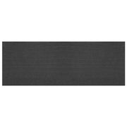 3'x8' 4mm Ribbed Black 1 RIB