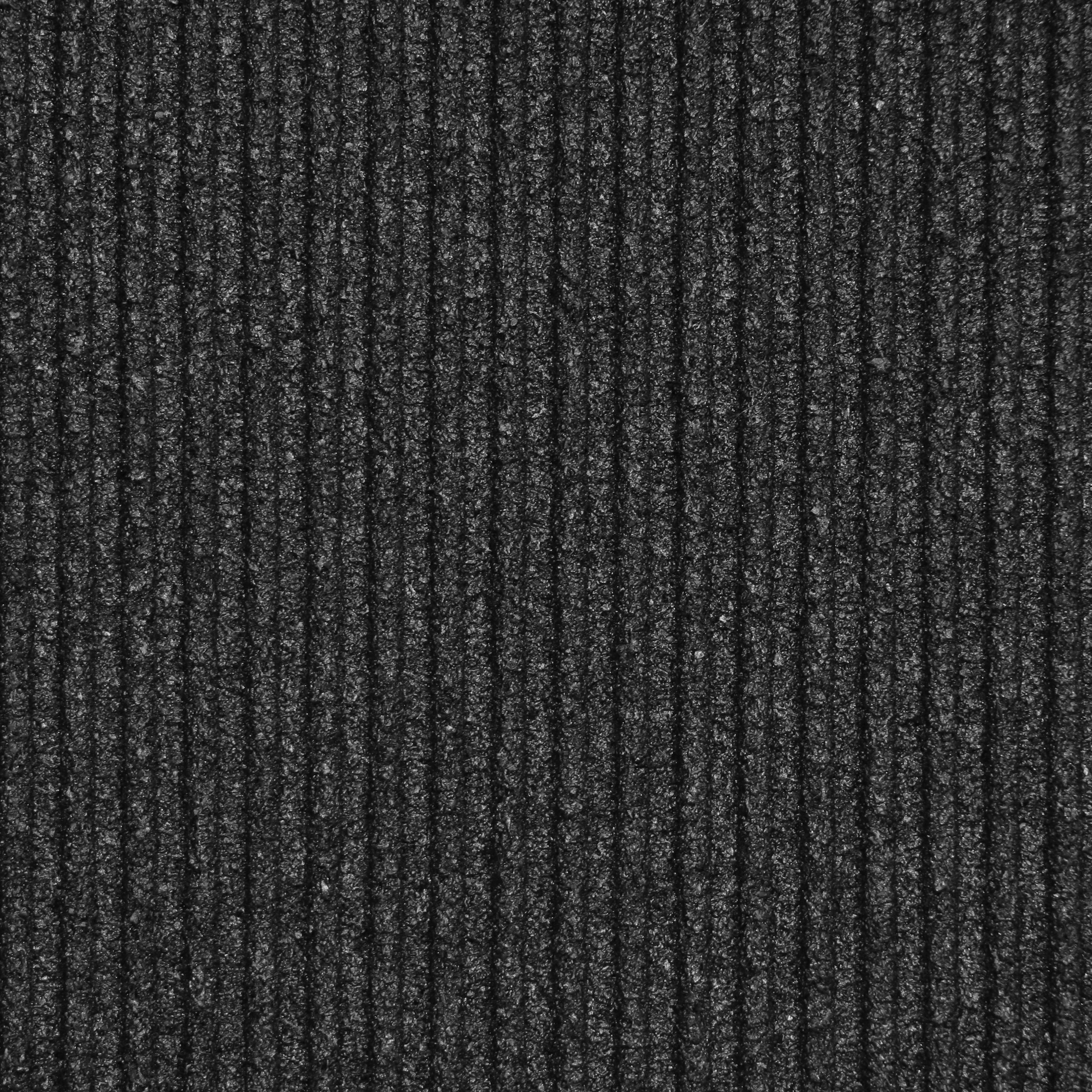 3'x8' 4mm Ribbed Black 1 RIB