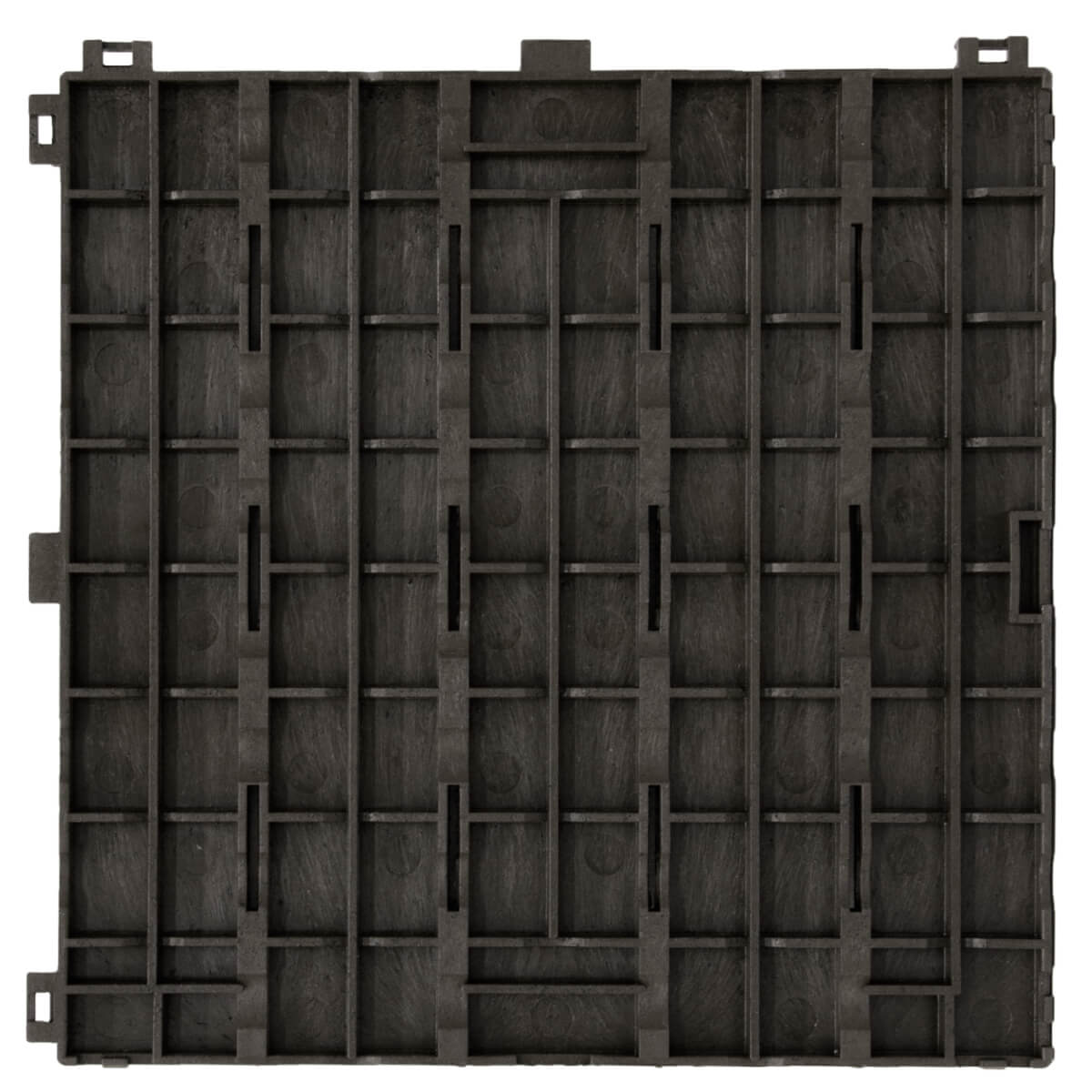 EcoTrend 12" x 12" Interlocking Balcony & Deck Tiles, 6-pack, Made with recycled materials