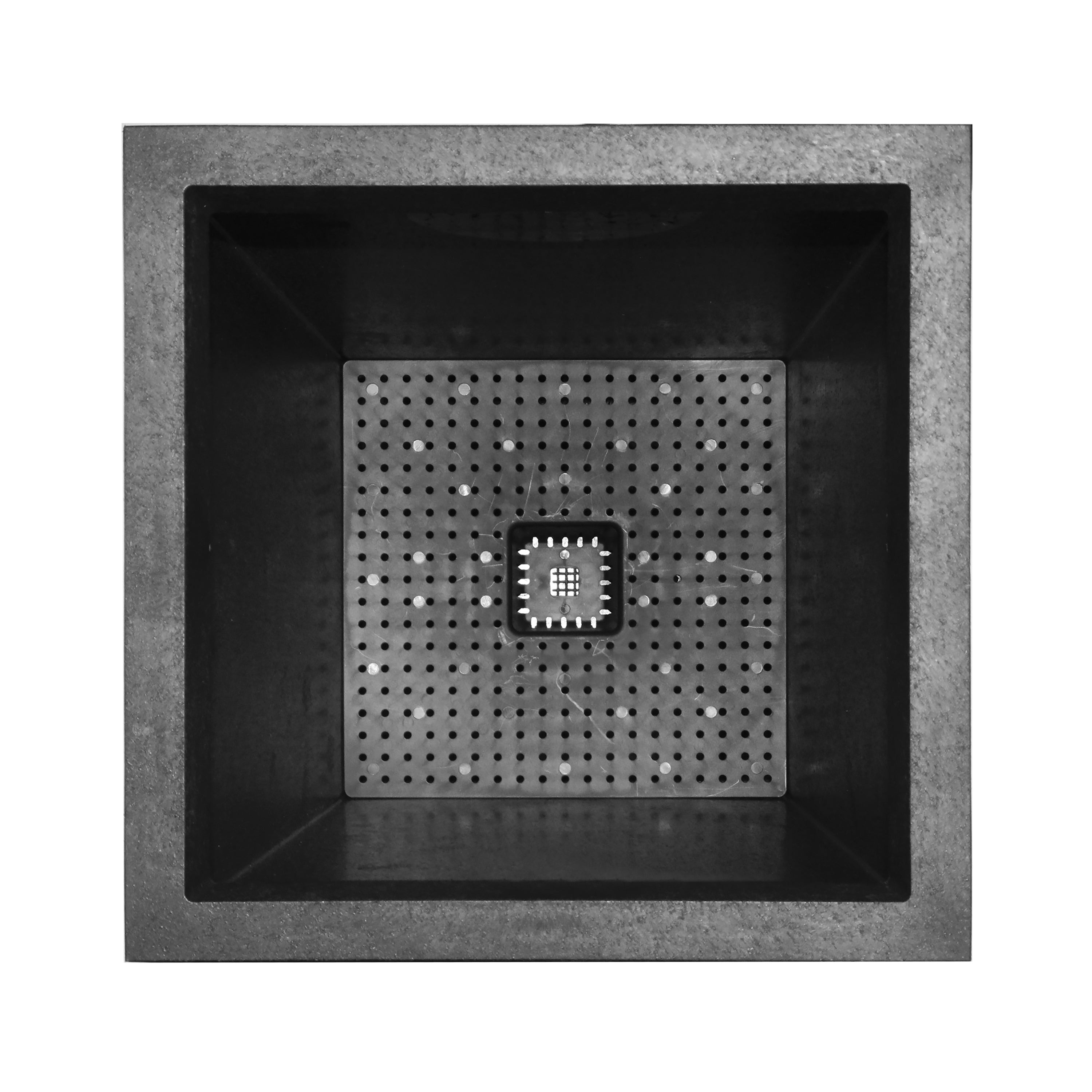 Multy Home 26" Citadel Serenity Planter Black