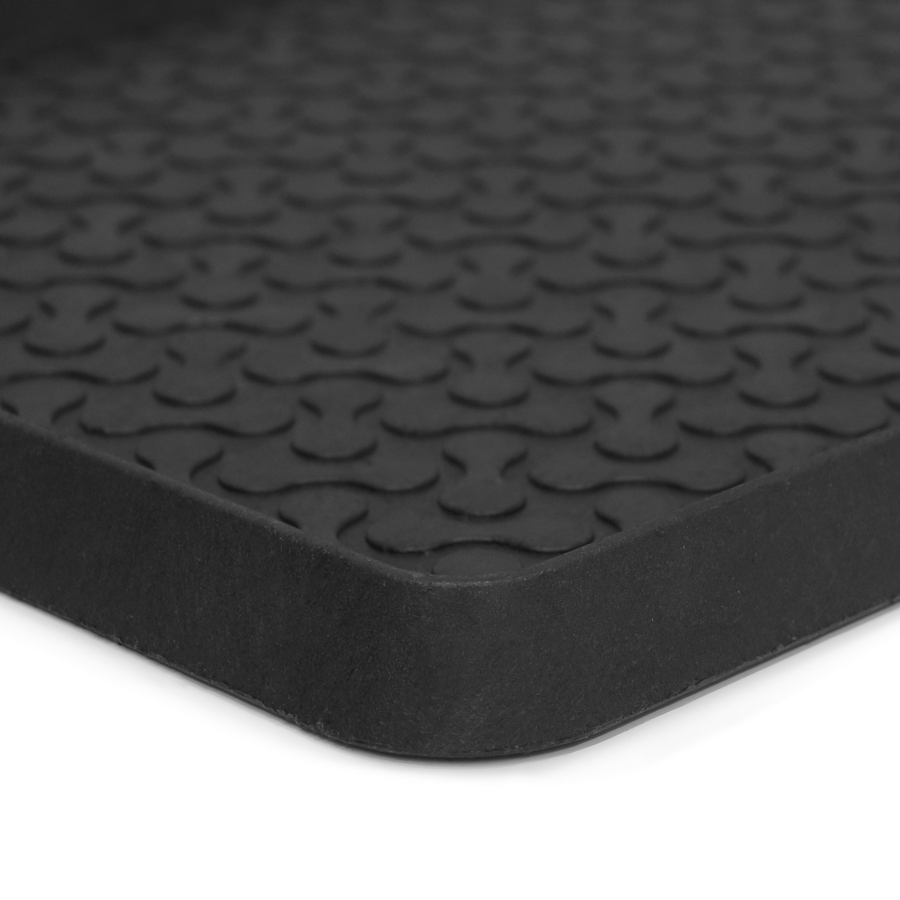 14" x 38" Slim Metro Mobius Boot Tray in Black
