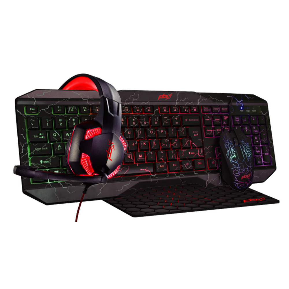 Packard Bell RUCKUS Gaming Keyboard &Headphone Bundle