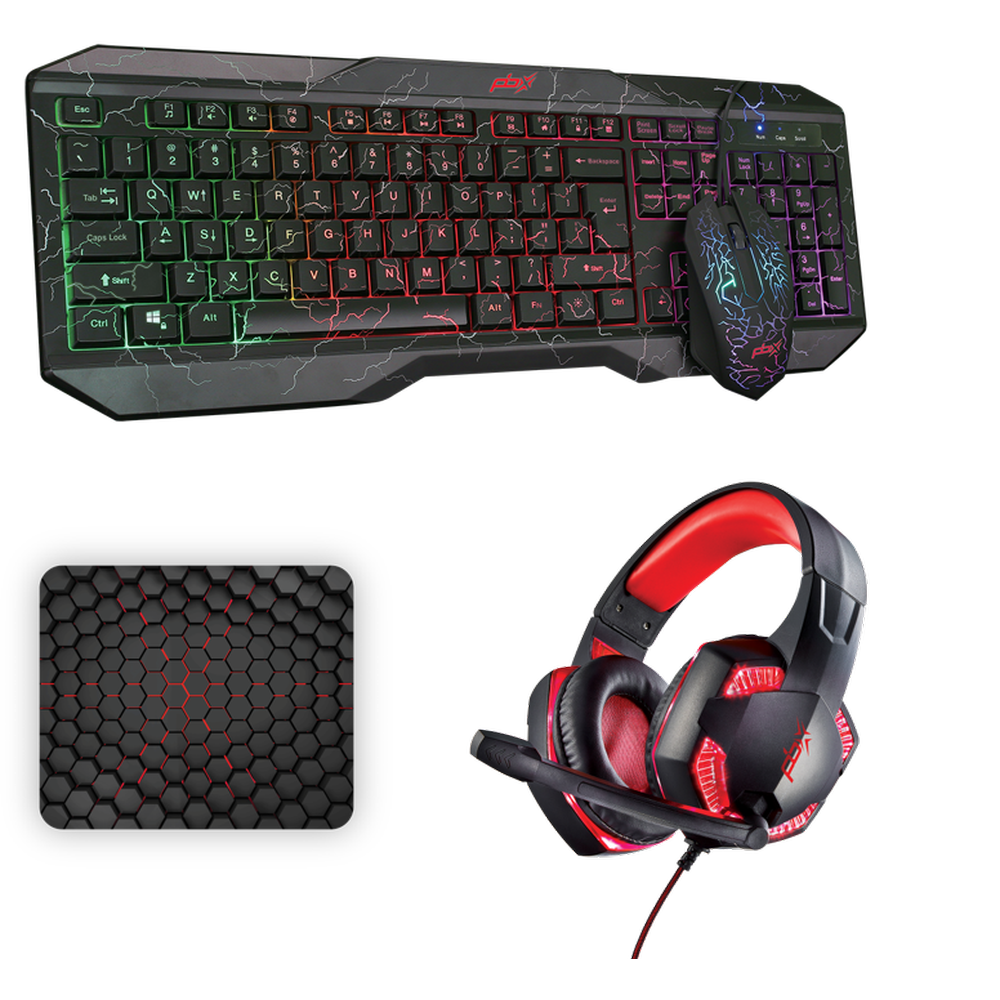 Packard Bell RUCKUS Gaming Keyboard &Headphone Bundle