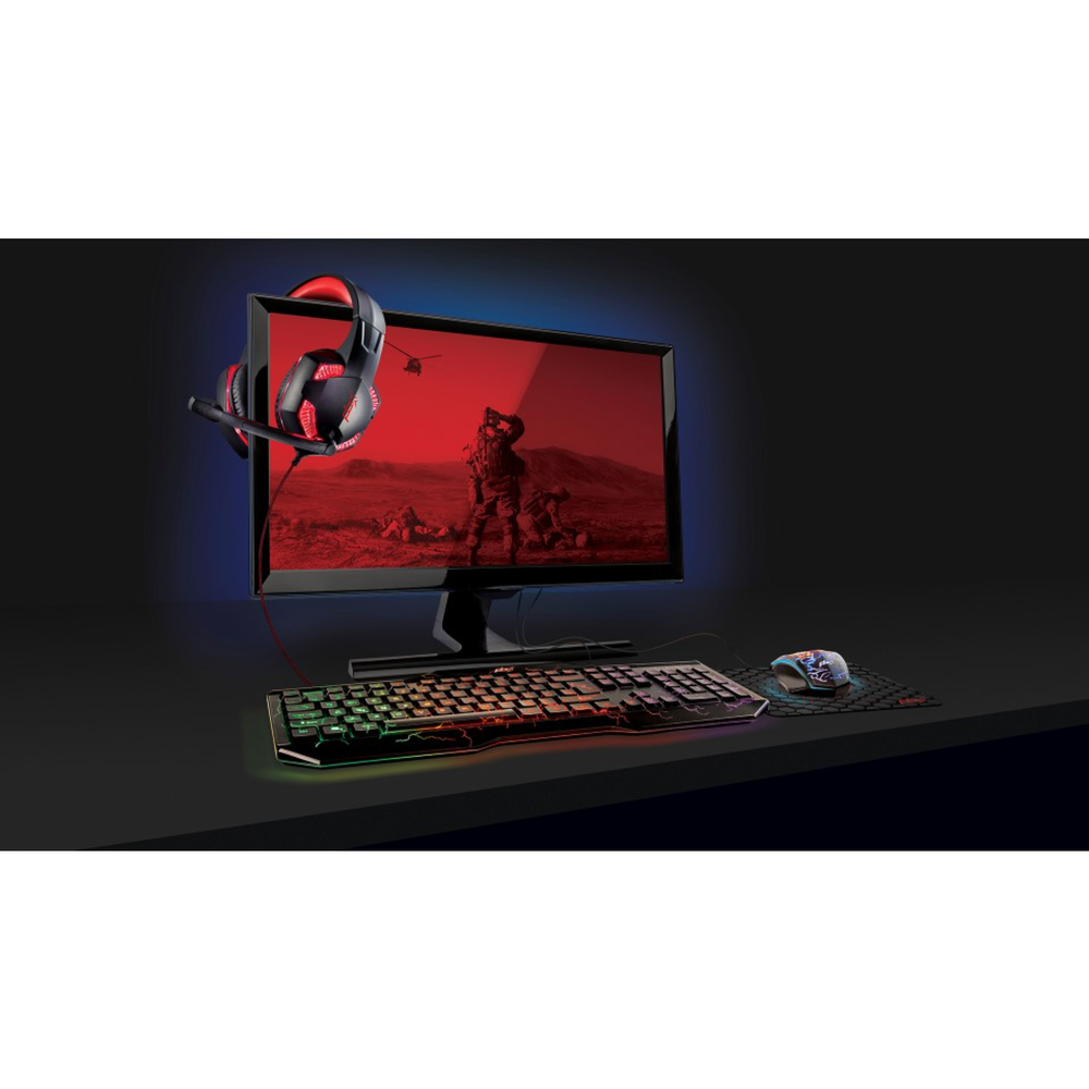 Packard Bell RUCKUS Gaming Keyboard &Headphone Bundle