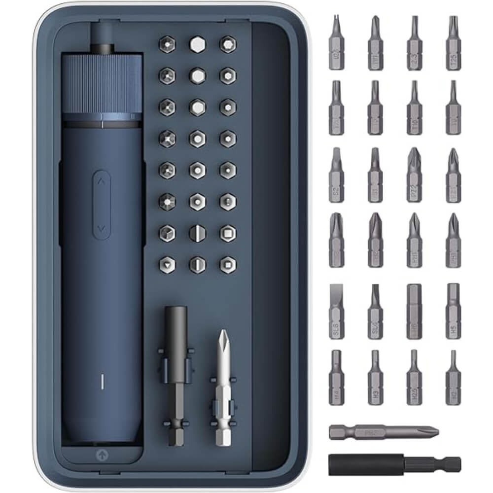 HOTO Electric Screwdriver Set, 3.6V Rechargeable Screwdriver Set