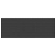 Black 3 ft. x 8 ft. 4mm Rondell Rubber Floor Mat