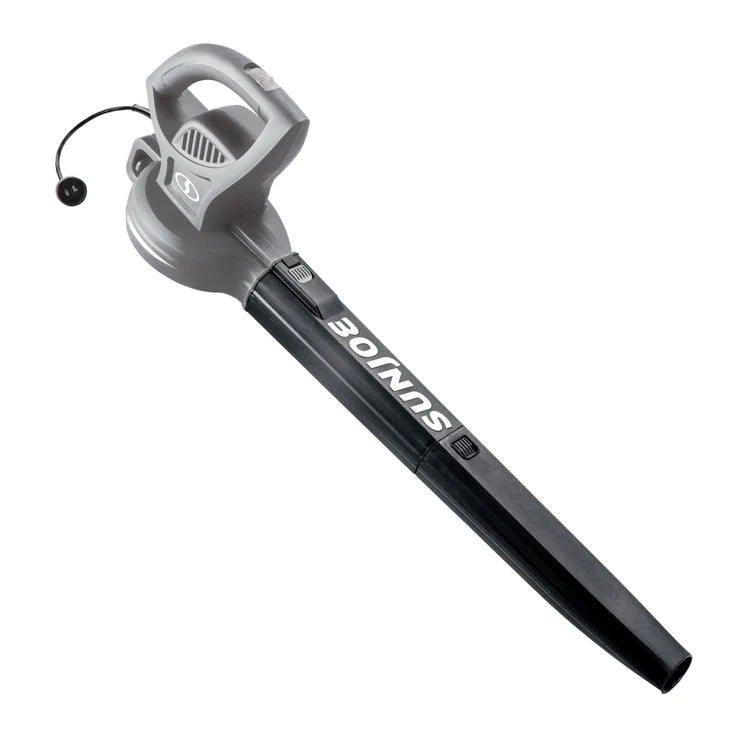 6-Amp 155 Max MPH All-Purpose, Compact Electric Blower, Platinum