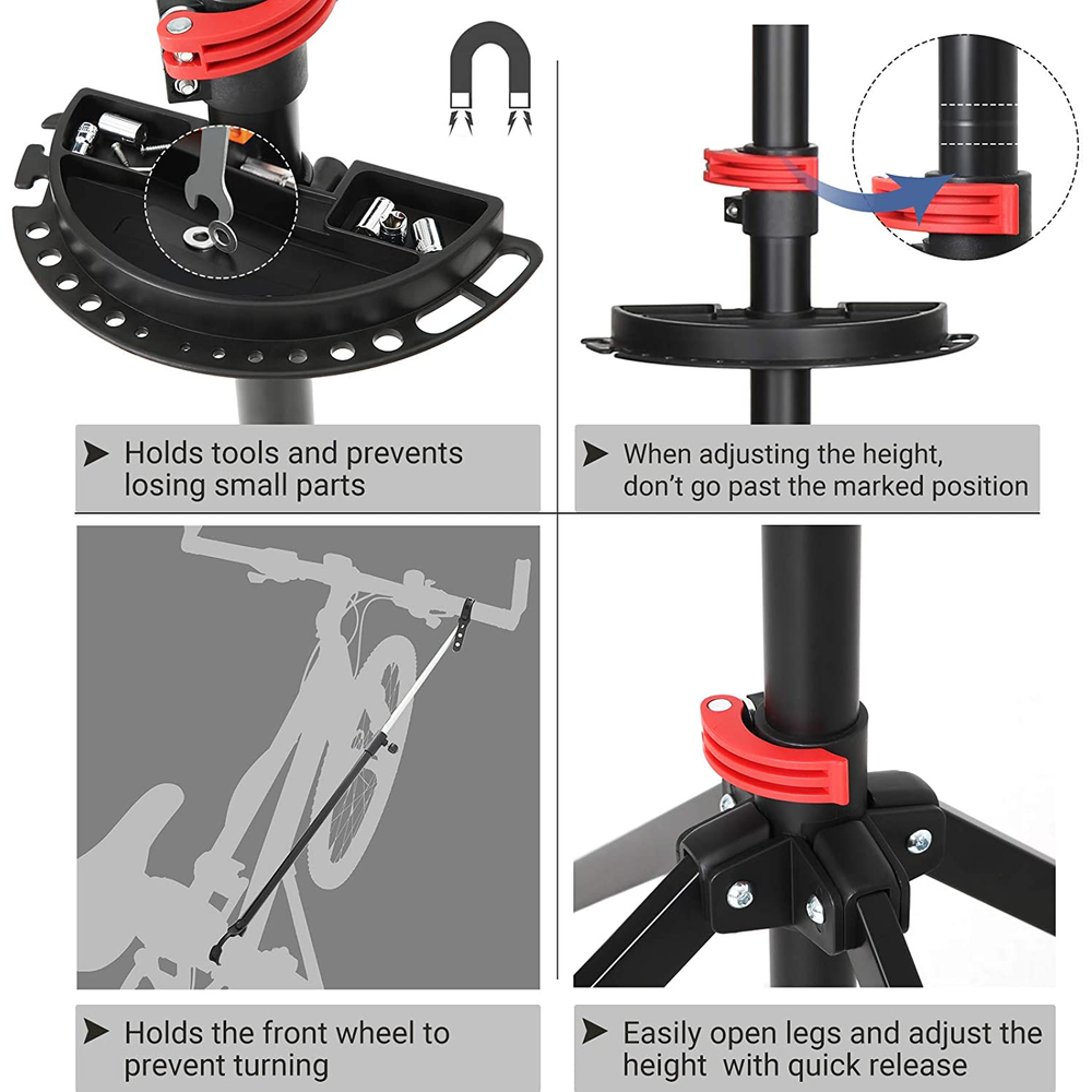Songmics Quick Release Pro Mechanic Bike Stand