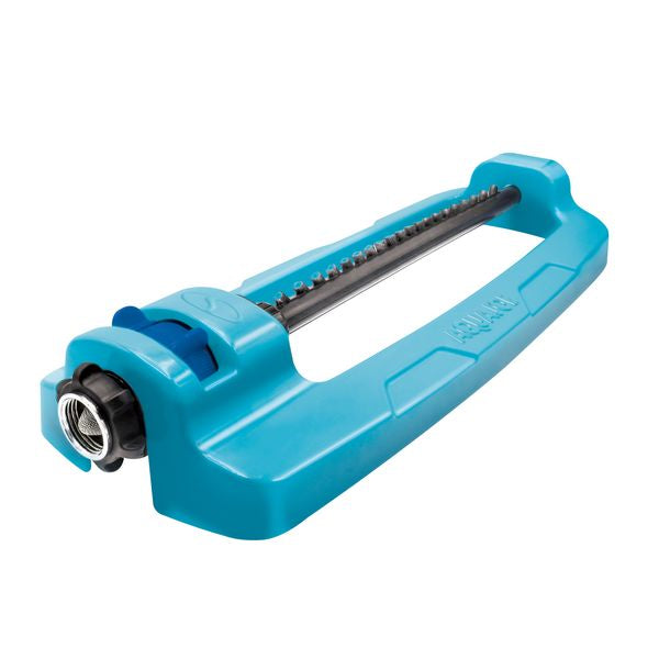Aqua Joe Indestructible Metal Base Oscillating Sprinkler with Adjustable Spray