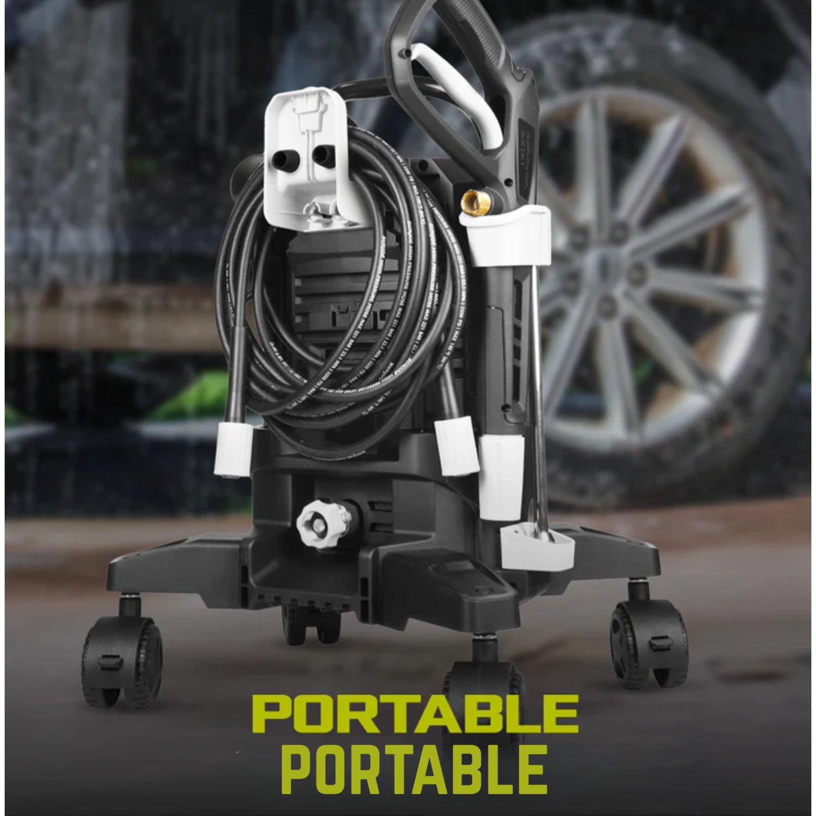 2200-PSI Electric Pressure Washer, PWMA Certified with Accessories