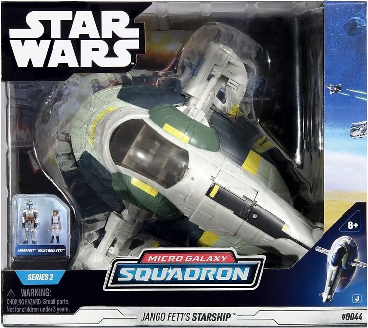 StarWars Deluxe Vehicle (8" Vehicle & Figure) - Jango Fett's Starship