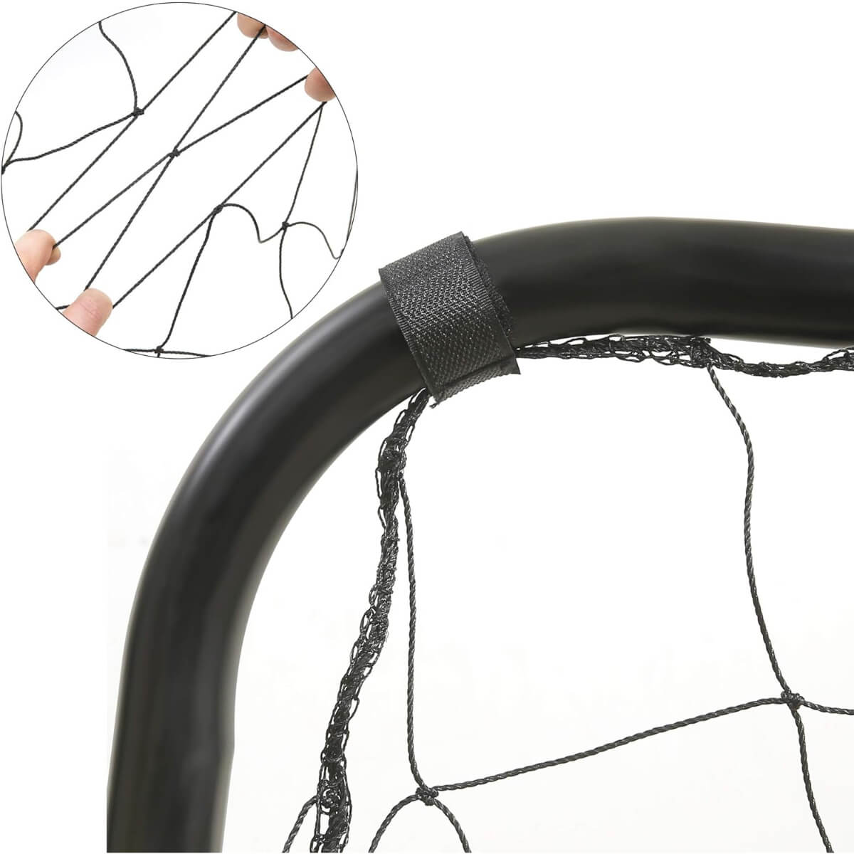 Songmics 7' x 5' Quick Assembly Soccer Net
