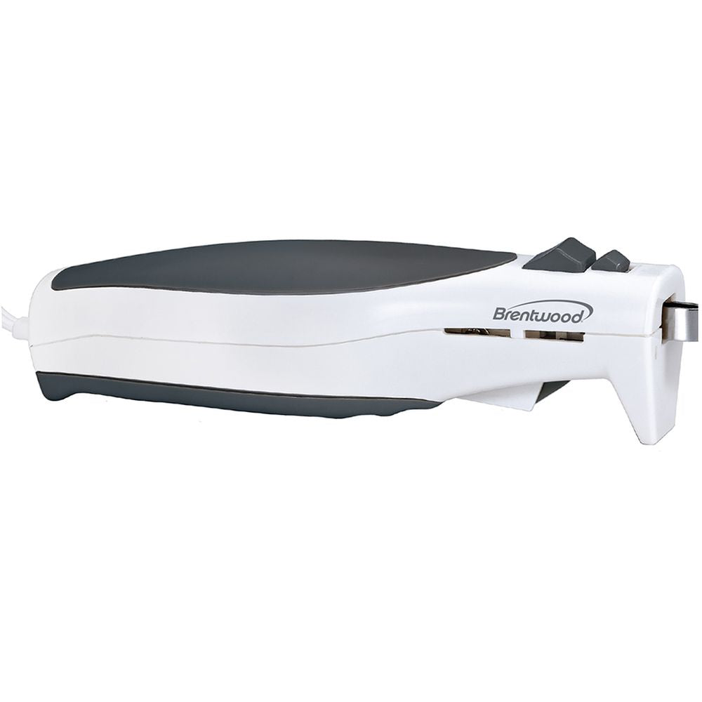 Brentwood TS-1010 7-Inch Electric Carving Knife, White
