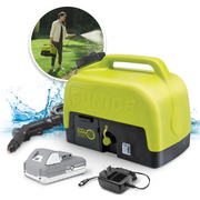 24V 2.0Ah Portable Spray Washer, 116-PSI Max with 5-Gal Tank & Accessories